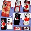 Canada Canadian Flag Phone Case For OPPO Reno 13 13F 12 11 F 8T 7 8 10 Pro OPPO Find X8 Pro X6 X3 X5 Lite Cover