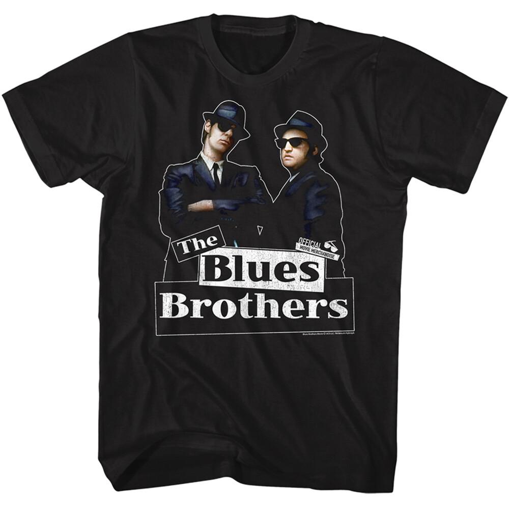 The Blues Brothers Movie Elwood Jake Official Movie Merchandise Men T Shirt XXL
