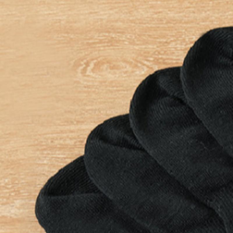 Popcorn   Kiki Men S 90 Degree Right Angle SockS Black