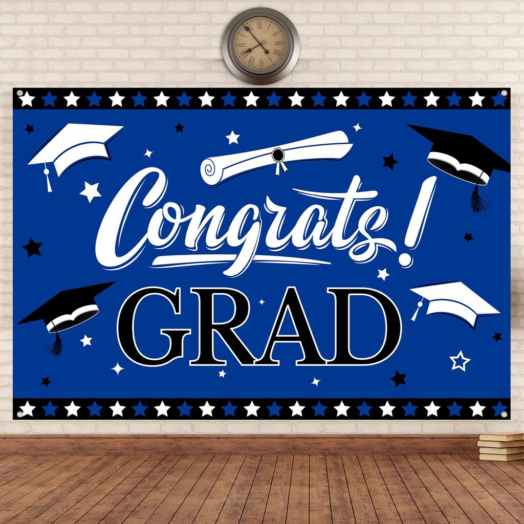 Class of 2025 Graduation Balloon Graduation Backdrop Dark Blue Balloon Garland Graduation Party Supplies Graduation Season Decor