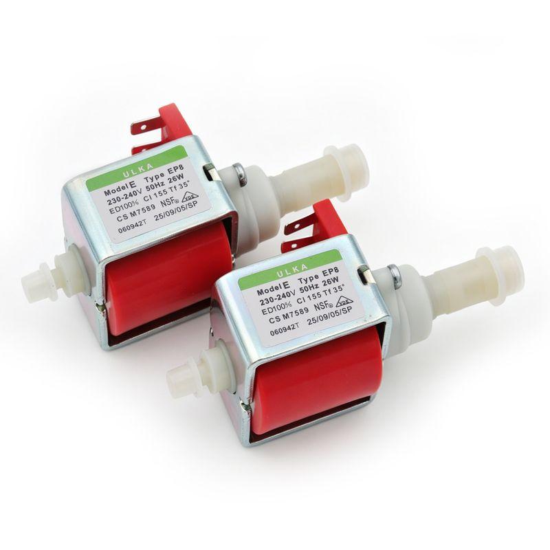Ulka Ep8 26W Electromagnetic Pump, 2.5Bar 230V, Electromagnetic Pump for Coffee Machine/Vacuum Cleaner