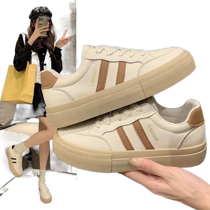 Board shoes women's retro spring and summer new little white shoes female students light and breathable ultra-light and thin waterproof women's