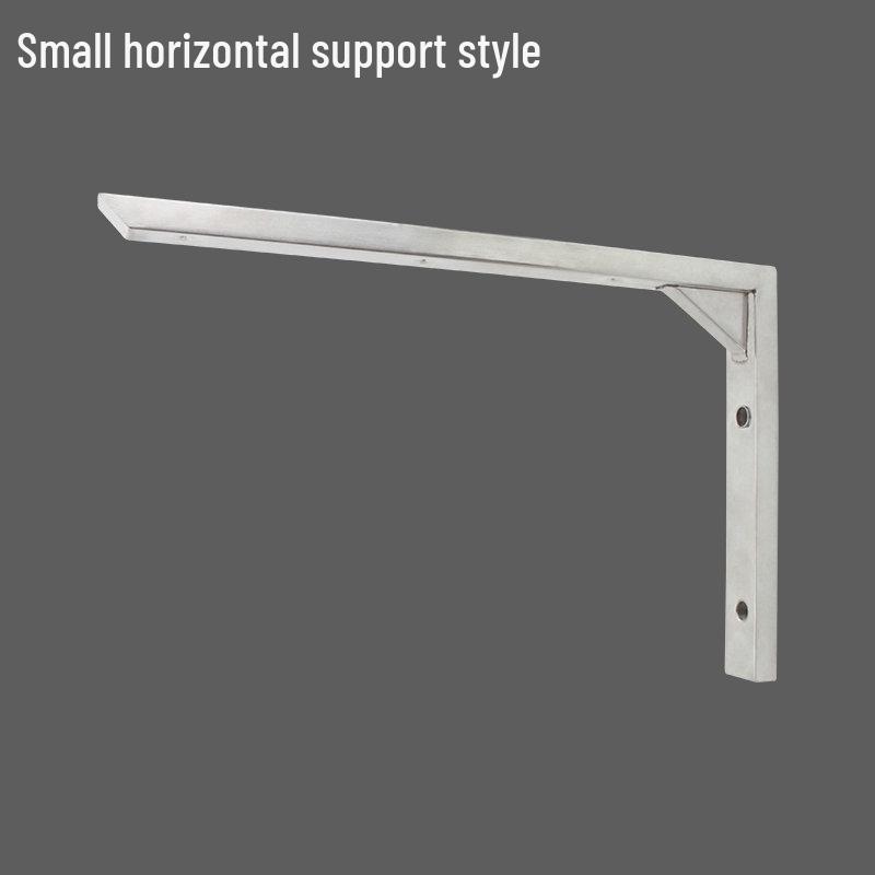 Wandmontierte Dreieck-Regalhalterung aus Edelstahl