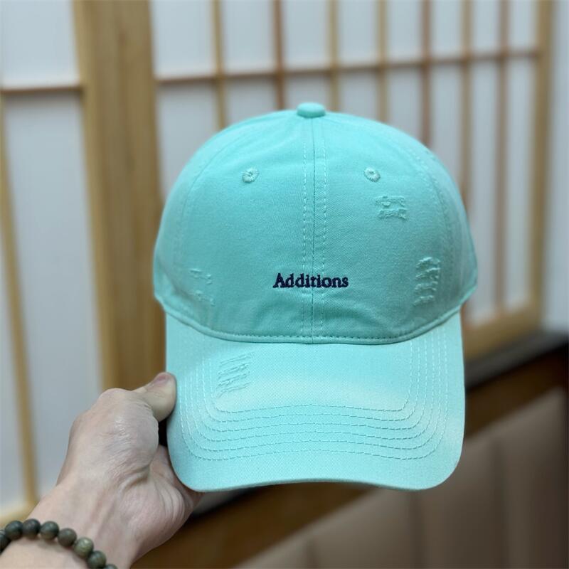 Spring And Summer Letter Embroidery Baseball Cap Children Washed Soft Top Cap Men'S Versatile Sunshade Sunscreen Cap