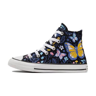 Chuck Taylor All Star High Top Kids Canvas Shoes Kids Sneakers Black Multicolor 670711C