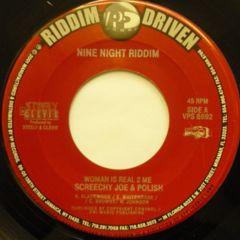 7inch Record SCREECHIE JOE & AGONY POLISH - Woman Is Real 2 Me VPS8692 Riddim Driven Jamaica Reggae, Ska & Dub Used