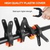 Non-slip Plastic Spring Clamps Adjustable Woodworking Clamps DIY Craft Photography Background Photo Stand Clips Clothes Pegs