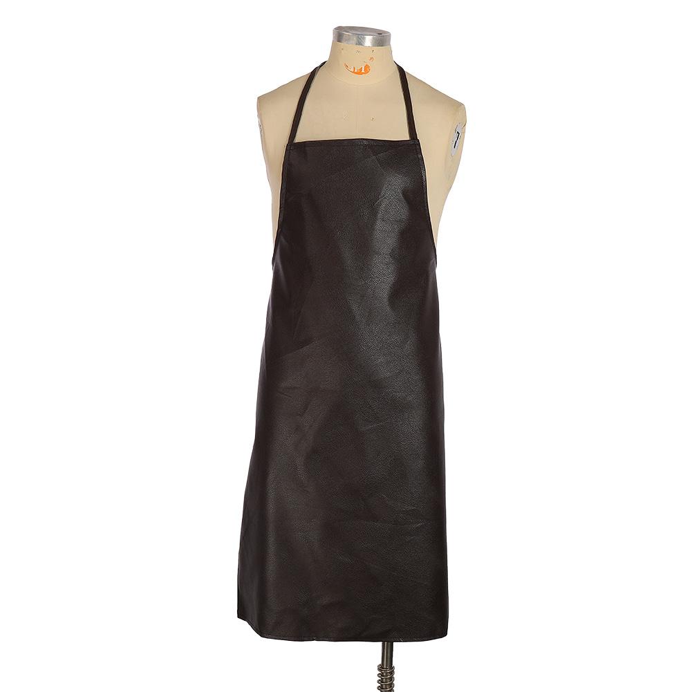 Fireproof Welding apron Unisex Wear Resistance Leather Welder heat insulation protection apron +1 pair sleeves 97cm×65CM