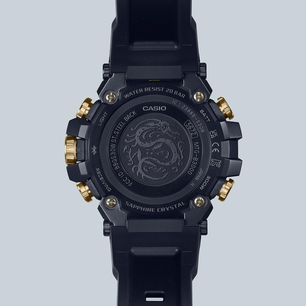 Casio G-SHOCK Men's Stainless Steel 200M Water Resistant Quartz Watch MTG-B3000CXD-9A