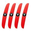 4Pcs Car Door Anti-Collision Strip Rearview Mirror Protection Sticker For Tesla Model 3 Model X S 2016-2020 Decals TM3 TMX TMS Decal