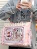 Cute Butterfly Knot Tote Bag With Nylon Material For Daily Use