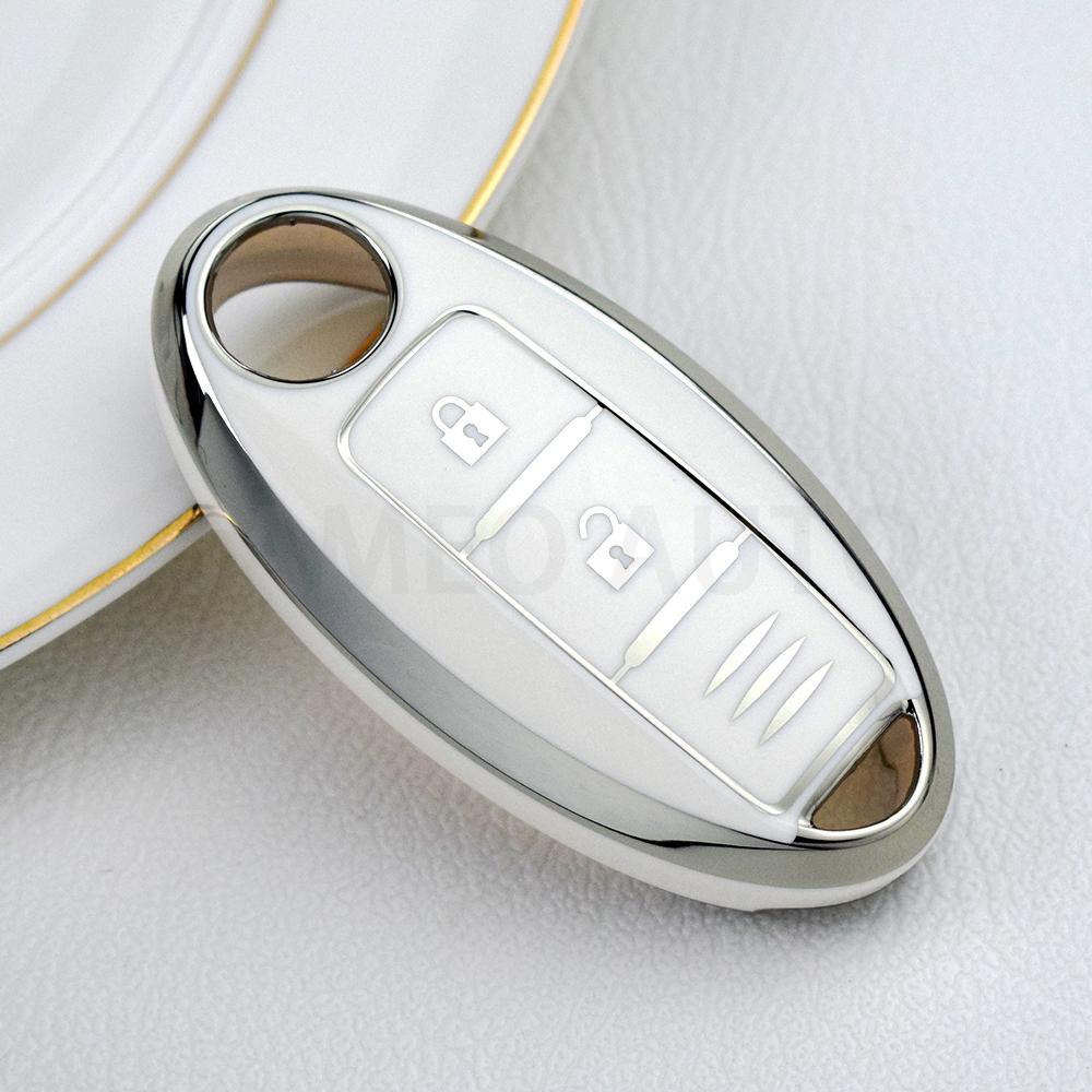 3 Buttons Protect Cover For NISSAN Maxima Altima Versa Sentra Sunny Sylphy Teana Qashqai X-Trail Juke TPU Car Key Shell Case Fob