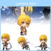 Charmante Armin Chibi Figur PVC Anpassbares Gesicht Attack on Titan Modell 10cm