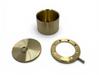 Riverside Rambler Alcohol Stove with Adjustable Flame Ring, Brass Model Set (RSR Stove Brass), Brass Construction, Solo Camping, Tornado Burner