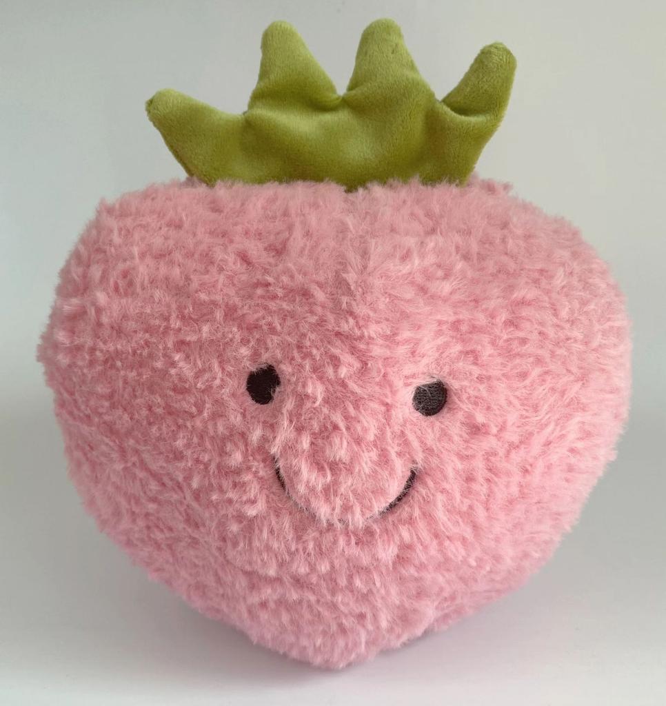 Cartoon Acht-Zoll Weiche Fruchtpuppe Greifautomatpuppe Hochzeitsstreuerpuppe Kinderpuppe Plüschtier