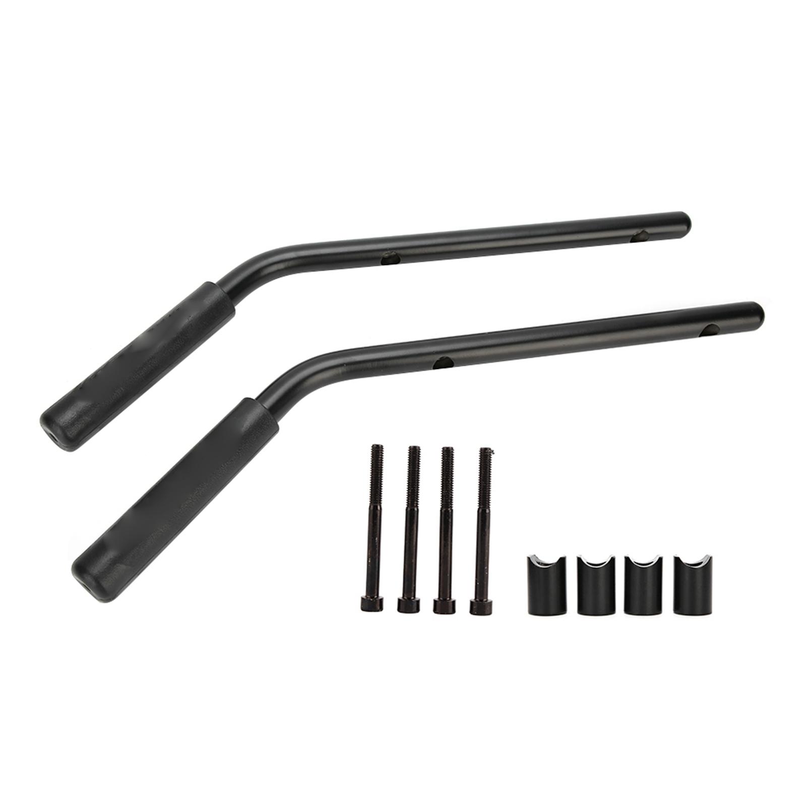 

Aluminum Alloy Rear Grab Handle Grip Bar Kit Fits for Jeep Wrangler JK 4Door 20072019