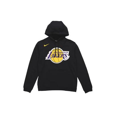 Sweat à capuche en polaire avec cordon de serrage NBA Los Angeles Lakers pour homme Noir AV3542-010