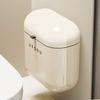 9L/12L Capacity Hanging Trash Can Wall Mounted Waste Bin Space-Saving Wastebasket  Dormitory