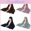 Muslim Ladies Head Covering Hoodie With Breathable Polyester Fabric For All Seasons