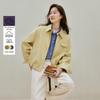 INMAN Women's Retro Collared Cargo Jacket