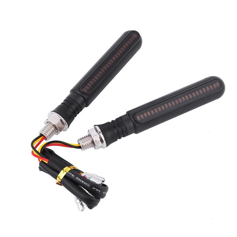 LED Motorcycle Turn Signals for 600 Msx125 Piloto Trasero Moto Vespa Px Triumph Street Triple Honda Goldwing Gsr 600 Ybr 125