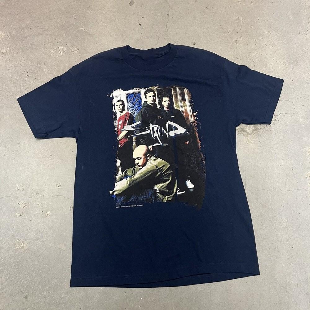 Vintage Staind Break The Cycle 2001 T Shirt Unisex Short Sleeve ZL547 S