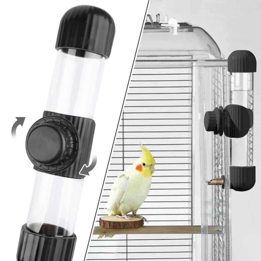 220ml/280ml Automatic Bird Water Feeder No Mess Parrot Water Dispenser  Canary