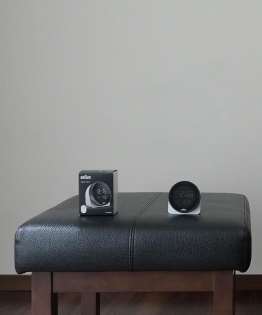 BRAUN Digital Table Clock BC24W White