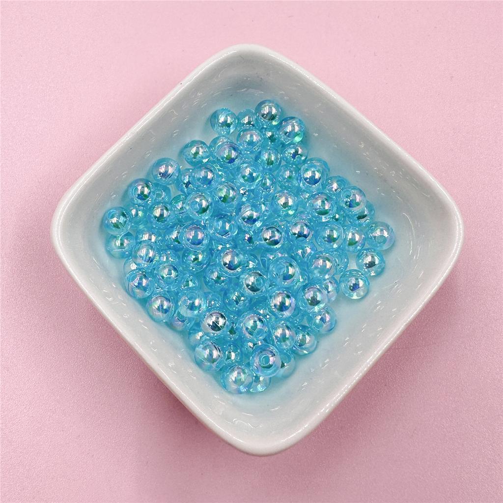 40-200Pcs 4 6 8mm DIY For AB Color Jewelry Making Loose Beads Necklace Bracelet Pendant