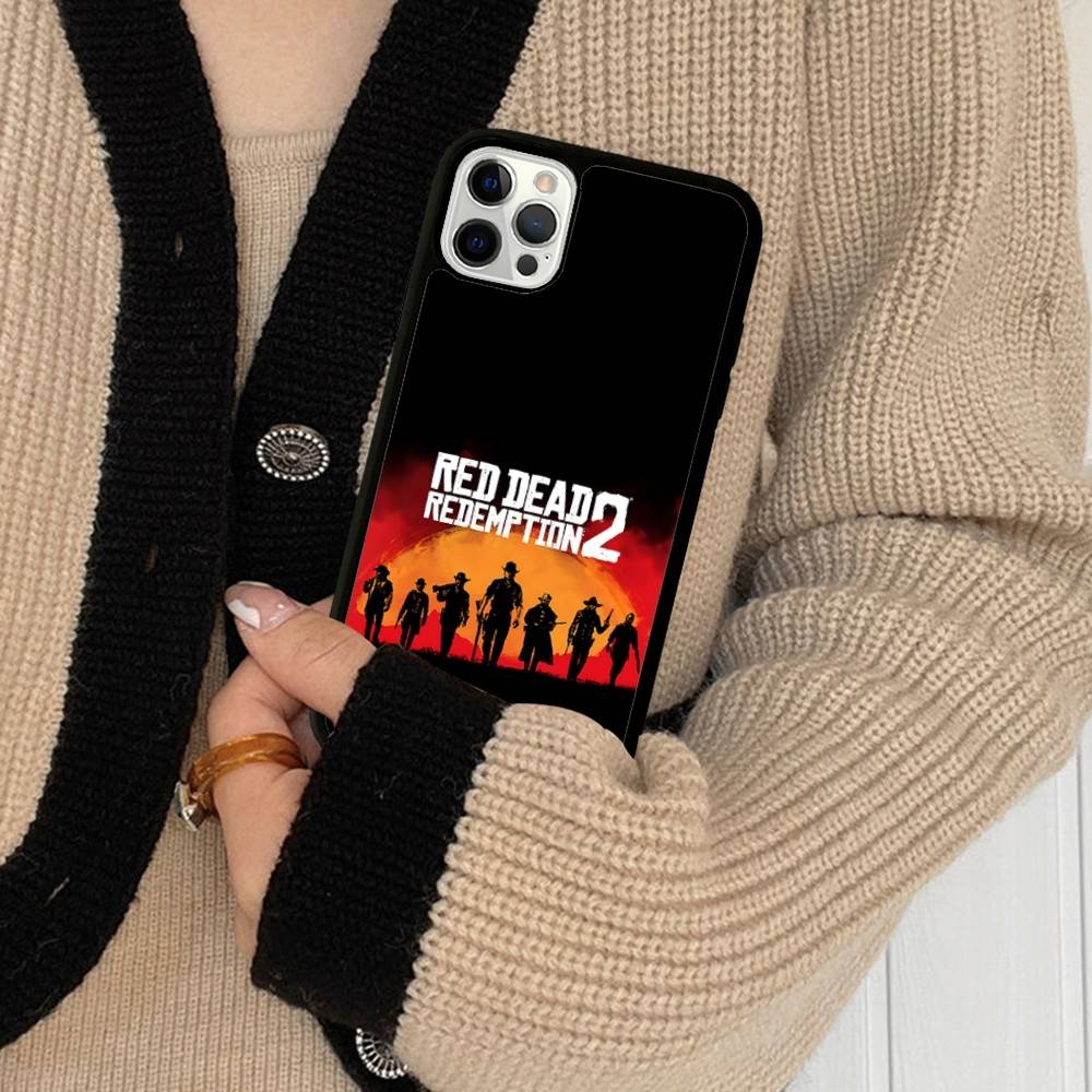 Game Red Dead R-Redemption Phone Case For IPhone 17 Pro 16 Plus 16 Pro Max 15 14 13 12 11 PC+TPU Back Cover