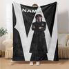 Custom Name Wednesday Theme Printed Blanket - Perfect for Couch, Bed, Travel & Outdoor Use | Machine Washable, Cozy & Durable.
