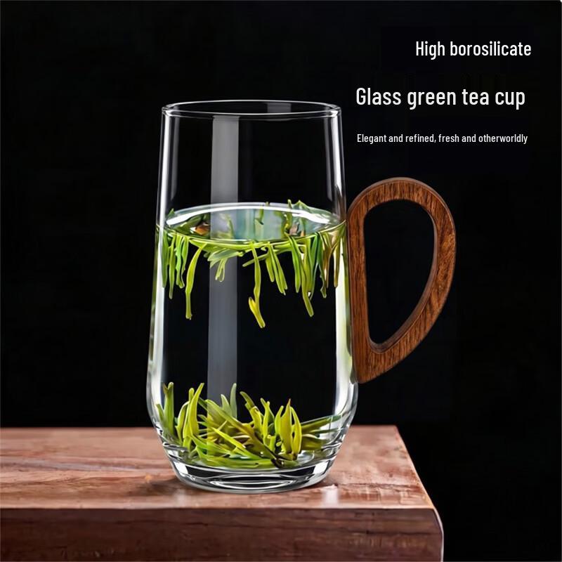 Borosilicate Glass Tea Mug with Handle