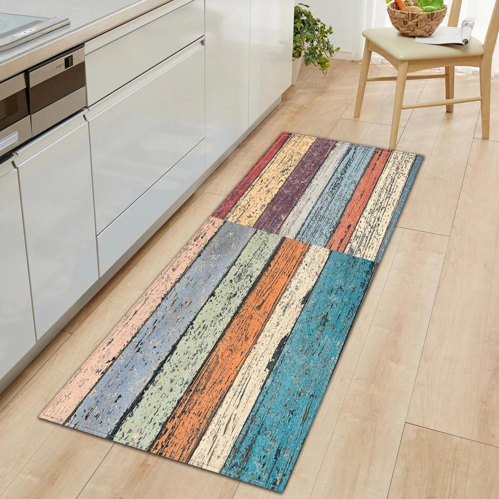 Geometric Creative Printing Home Kitchen Floor Mats Door Front Decoration Floor Mats