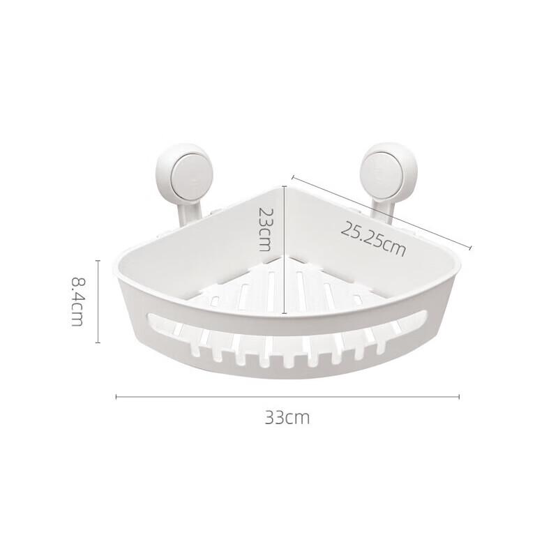 Угловая полка на присосках многофункциональная