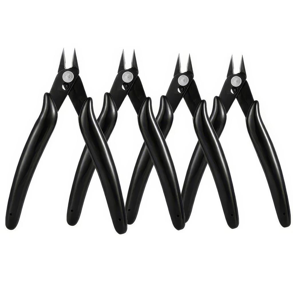 1 Piece Carbon Steel Wire Knife, Black in Color, Long-lasting and Sharp, Sturdy and Durable, Suitable for DIY and Jewelry