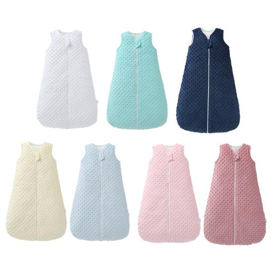 Baby Sleeping Bag Ultra Soft Toddler Wearable Vest Type Keep Warm Blanket Unisex 2-Way Zipper Closure Newborn Infant Sleeping Sack Sleepwear