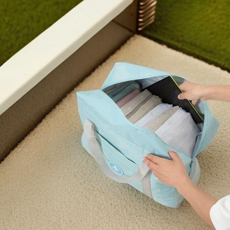 Erweiterbare Abschlusstrolley-Hülle: Große, faltbare, dicke Oxford Koffer-Tasche