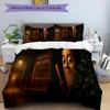 Ghostly Station Mystery Print 3Pcs Bedding Setduvet Cover With 2 Bedropillowcase Home Birthday Gift