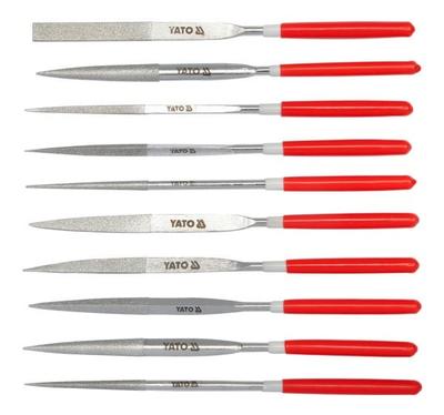 Set di Lime a Diamante Yato 10 Pezzi/160Mm 6151