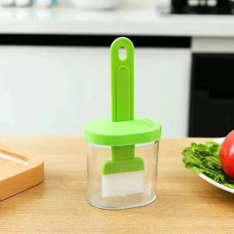 

Oil Bottle Brush Set Household Kitchen High Temperature Resistant Silicone Brush Oil BBQ Sauce Kitchen Cooking Gadgets