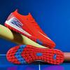 New Men Soccer Shoes Boys Adult Training Sport Cleats Non Slip Football Boots Outdoor Long Spikes Breathable Match Comfortable