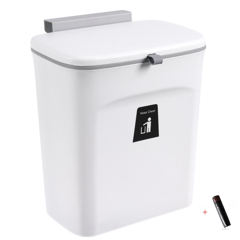 

Кухня Ванная комната Туалет Хранение отходов с внутренним стволом Настенный мусорный бак Шкаф для мусора Мусорное ведро Дверца подвесного мусорного бака 7L