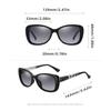 RBsunny Damen Mode Sonnenbrille Schmetterling Vollrand UV400 Augenschutz Brille Luxus Polarisiert Oval Fahrzubehör Brille