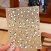Internet celebrity small fresh 5D nail sticker embossed three-dimensional flower nail sticker 3D small daisy ins nail sticker
