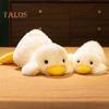 Duck Plush Doll Stuffed Animal Soft White Duck Plush Pillows Kawaii Hugging Duck Plushie Toys Gift for Kids Christmas Birthday