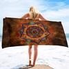Mandala Strandtuch Ausverkauf Handtücher, Boho Stil Cooles Reise Pool Handtuch, Leicht Sandfrei Schnelltrocknend Reisehandtücher