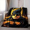 1pc Batman, Cape Flannel Throw Blanket Soft, Warm & Cozy for Couch, Bed, Office, and Travel Versatile All Season Gift, Christmas present