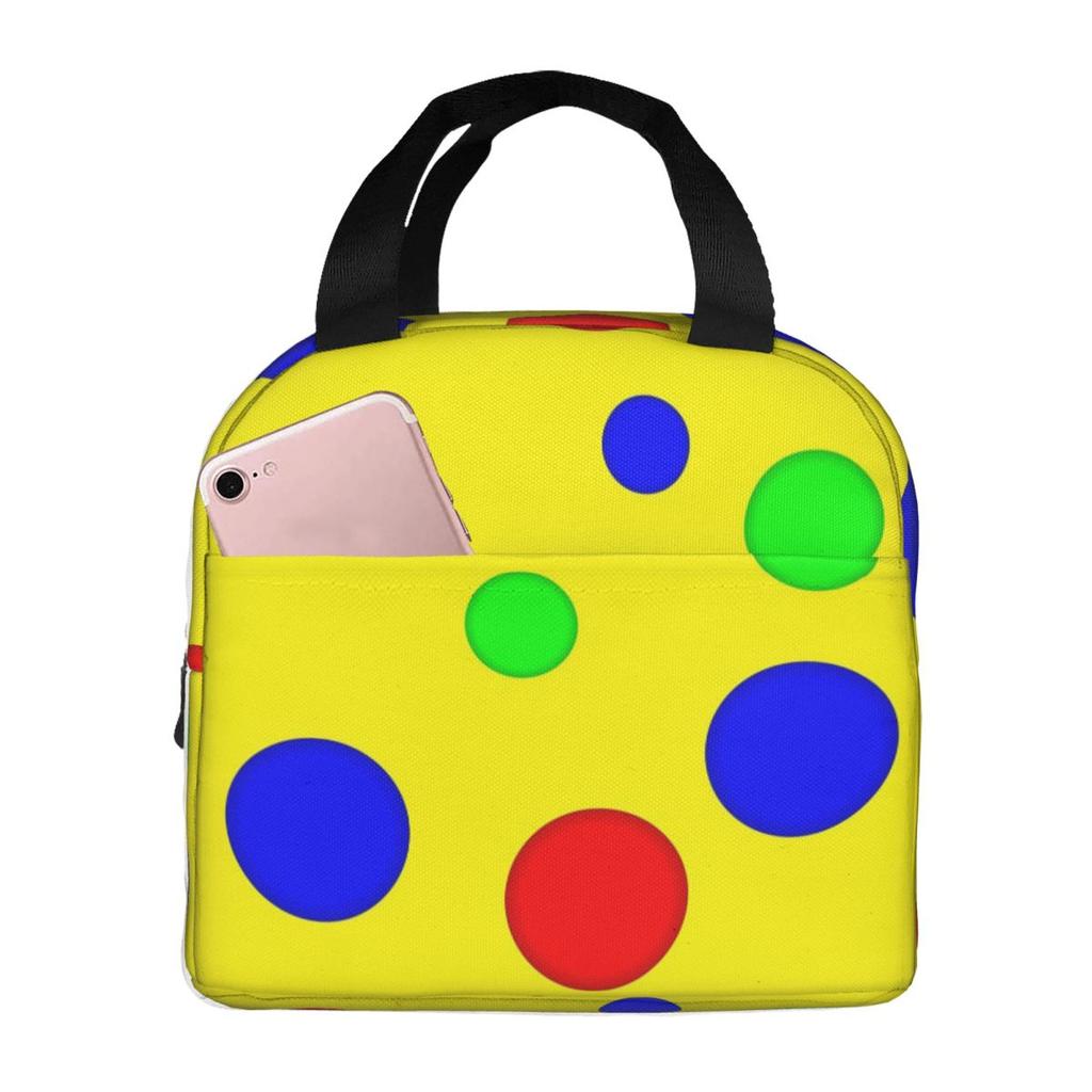 Spotty Bag Mr Tumble's Spotty Insulated Lunch Bag for Women Office Cooler Thermal Food Box Tote Portable Lunch Boxes Container