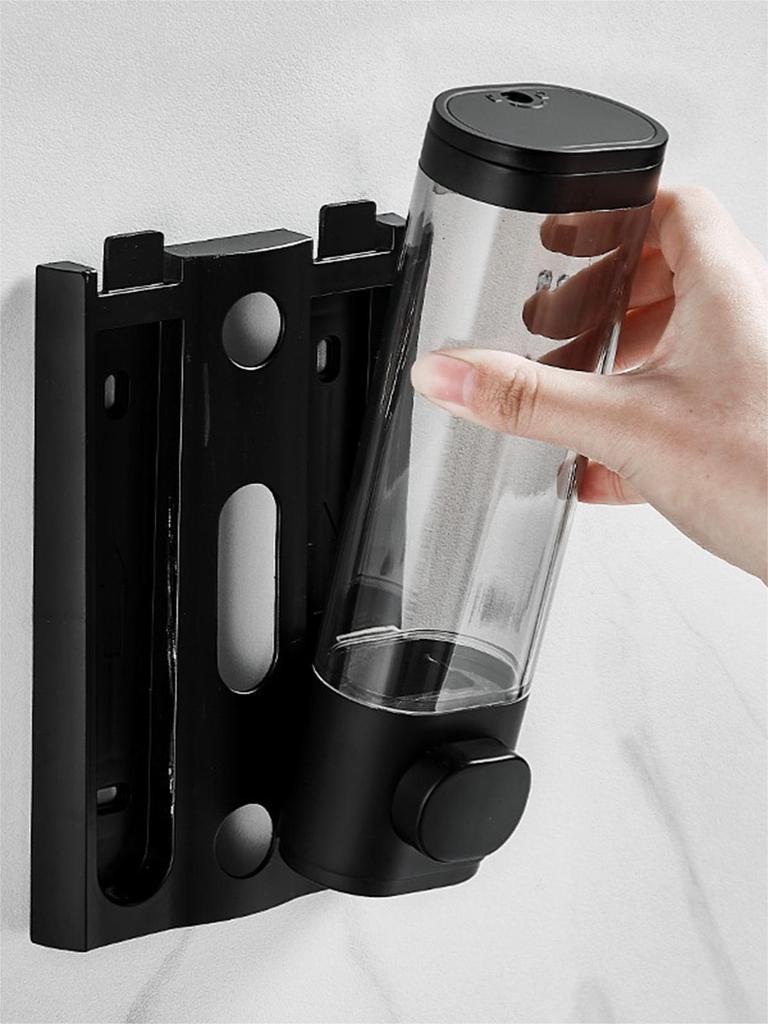 Manual Soap Dispenser Wall Mounted Hand Press Soap Dispenser for Bathroom Dish Liquid Lotion Shower Gel Shampoo Hotel Kitchen