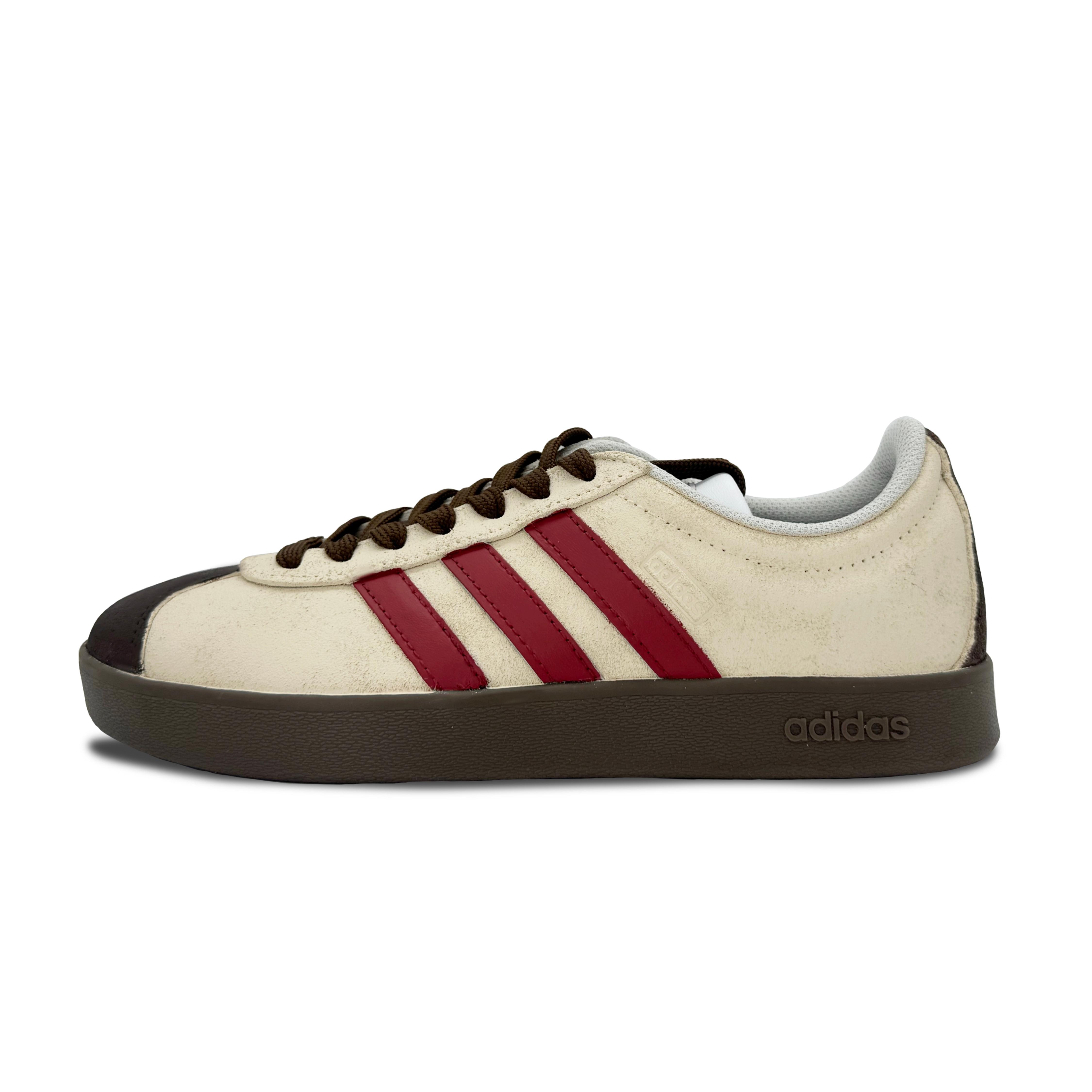 

Adidas Neo Vl Court Low top Skateboard Shoes Unisex Beige Brown HQ1802(Team301-) 39⅓